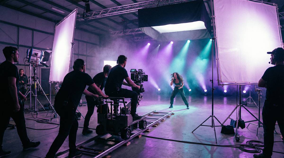 青柠视频 MV拍摄幕后视频